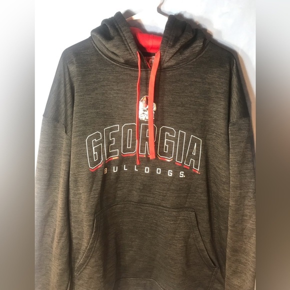 Georgia Bulldogs Russell XL Hoodie 100% Polyester - Picture 4 of 10